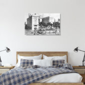 Toile San Diego, CA City Vue de US Grant Hotel (Insitu(Chambre))