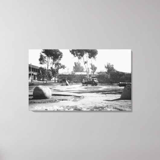 Toile San Diego, CA Old Town Plaza Voir la photo (Recto)