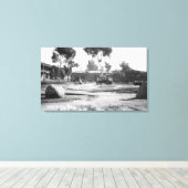 Toile San Diego, CA Old Town Plaza Voir la photo (Insitu (Plancher de Bois))