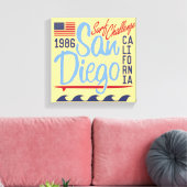Toile San Diego Surf Challenge 1986 (Insitu(Salon))