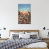 Toile San Francisco, CA - Câbles en montée (Insitu(Chambre))