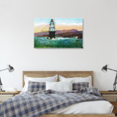 Toile San Francisco, CA Mile Rock Light House (Insitu(Chambre))