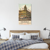 Toile San Francisco, CAChinatown AdSing Fat Co. (Insitu(Chambre))