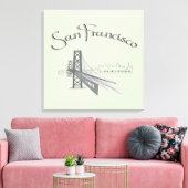 Toile San Francisco, Californie (Insitu(Salon))