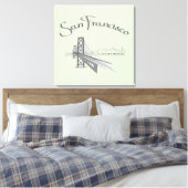 Toile San Francisco, Californie (Insitu(Chambre))