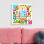 Toile San Francisco, Californie (Insitu(Salon))