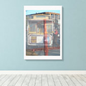 Toile San Francisco Collage (Insitu (Plancher de Bois))