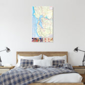 Toile San Francisco et Vicinity 2 (Insitu(Chambre))