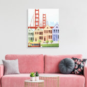 Toile San Francisco | Les Dames Peintes (Insitu(Salon))