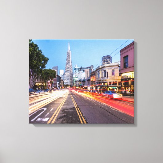 Toile San Francisco North Beach Circulation Flou (Recto)