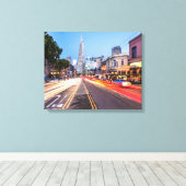 Toile San Francisco North Beach Circulation Flou (Insitu (Plancher de Bois))