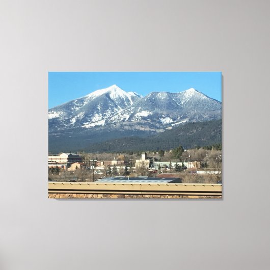 Toile San Francisco Peaks, Flagstaff Paysage (Recto)