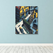 Toile San Francisco Street (Insitu (Plancher de Bois))