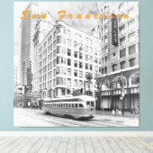 Toile San Francisco Street (Insitu (Plancher de Bois))