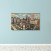 Toile San Francisco, Vue Carré de l'Union africaine (Insitu (Plancher de Bois))