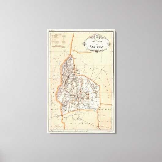 Toile San Juan, Argentine (Recto)