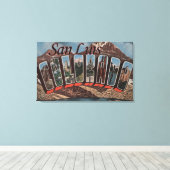 Toile San Luis, Colorado - Scènes de grandes lettres (Insitu (Plancher de Bois))