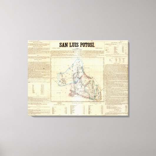 Toile San Luis Potosi, Mexique (Recto)