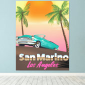 Toile San Marino Los Angeles (Insitu (Plancher de Bois))