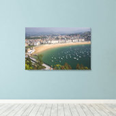 Toile San Sebastian, Espagne. La ville basque de San (Insitu (Plancher de Bois))