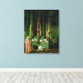 Toile Sanctuaire de l'imam Hussein (Insitu (Plancher de Bois))