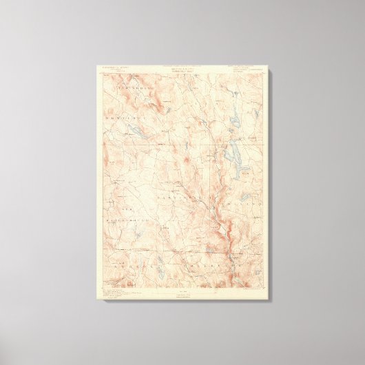 Toile Sandisfield, Massachusetts (Recto)