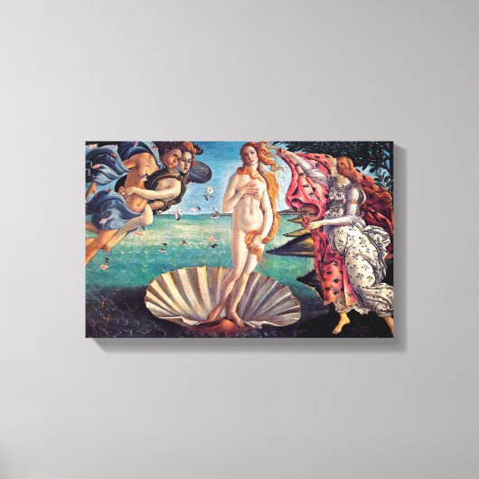 Toile Sandro Botticelli - La Naissance de Vénus - Beaux- (Recto)