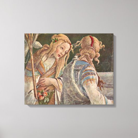 Toile Sandro Botticelli - La tentation du Christ (Recto)