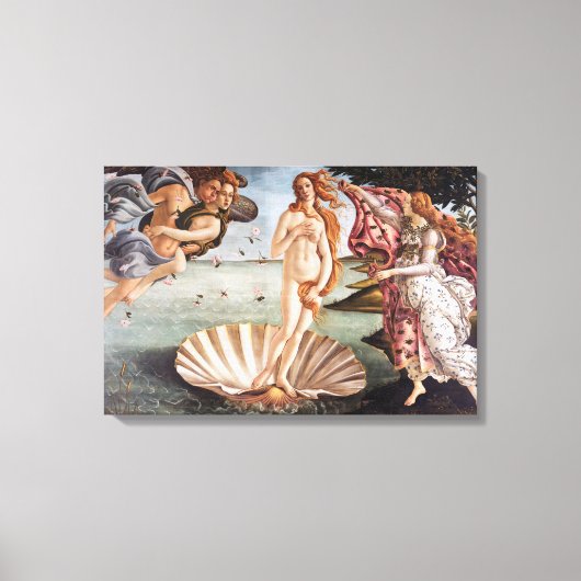 Toile Sandro Botticelli - Naissance de Vénus (Recto)