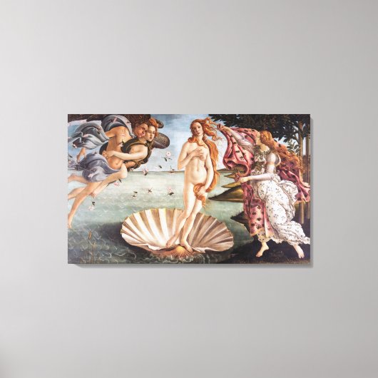 Toile Sandro Botticelli - Naissance de Vénus (Recto)