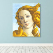 Toile Sandro Botticelli - Naissance de Vénus Détail (Insitu (Plancher de Bois))