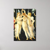 Toile Sandro Botticelli "Primavera - Trois Graces" (Recto)