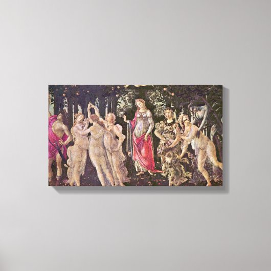 Toile Sandro Botticelli - Printemps (Primavera) (Recto)