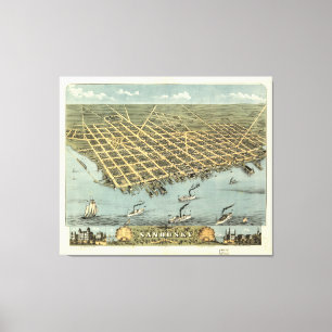 Toile Sandusky, Ohio (1870)