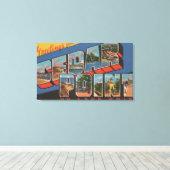 Toile Sandusky, Ohio - Lac Érié - Cedar Point (Insitu (Plancher de Bois))