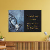 TOILE SANDY HOOK POUVONS-NOUS PRIER POUR LES ÂMES DE LA (Insitu(Salon))