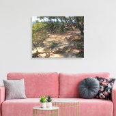 Toile Sandy Path à travers les mangroves (Insitu(Salon))