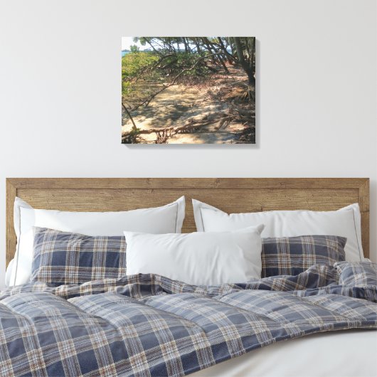 Toile Sandy Path à travers les mangroves (Insitu(Chambre))