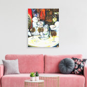Toile Sans échec par défi (Insitu(Salon))
