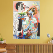 Toile Sans titre (Insitu(Salon))