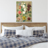 Toile Sans titre (Fleurs) (huile à bord) (Insitu(Chambre))