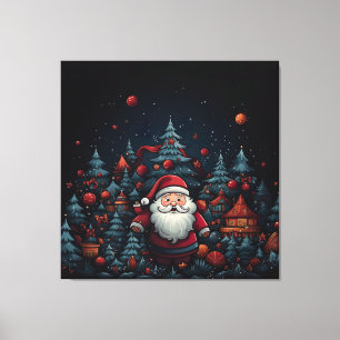 Toile Santa Claus