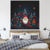 Toile Santa Claus (Insitu(Chambre))
