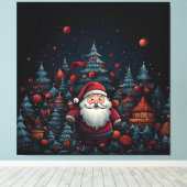 Toile Santa Claus (Insitu (Plancher de Bois))