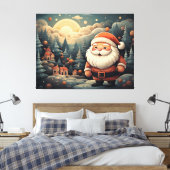 Toile Santa Claus (Insitu(Chambre))