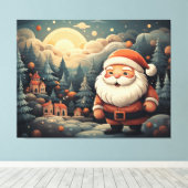 Toile Santa Claus (Insitu (Plancher de Bois))