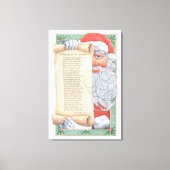 Toile Santa Claus (Recto)