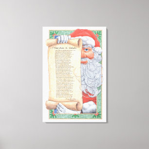 Toile Santa Claus