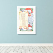 Toile Santa Claus (Insitu (Plancher de Bois))