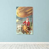 Toile Santa Claus dans Airship 3 (Insitu (Plancher de Bois))